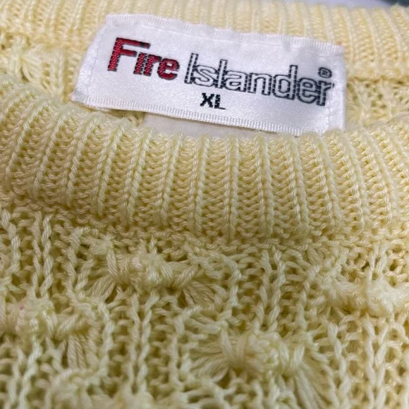 Fire Islander Vintage Short Sleeve Sweater - Picture 3 of 6